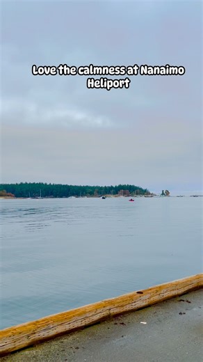The calmness at Nanaimo beach heliport. Awesome beauty 🤩 #naturesbest #traveldestination | Irene Cruz Garcia