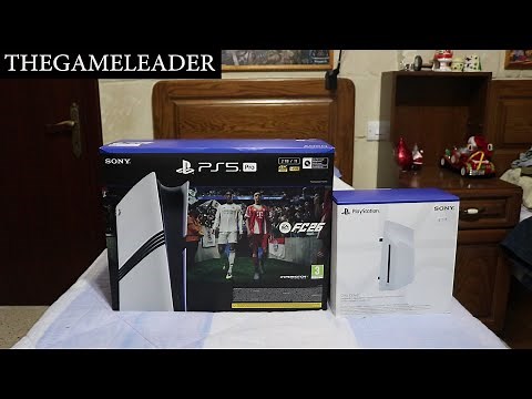Sony PlayStation 5 PRO [FC26 Bundle] & Disk Drive - Unboxing, Transfer & Start Up Intro