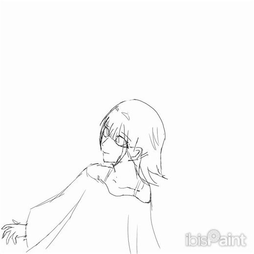 day 2 of drawing different face angles.(さまざまな角度の顔を描く練習、2日目)