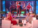 Beth Behrs experienced first ever lap dance on Neighborhood set