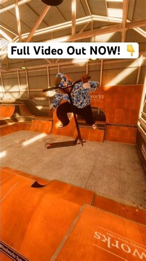 This Skatepark Is INSANE!! ☝️ #ScootX #RealLoopyTV #Scootering #Gaming #Shorts