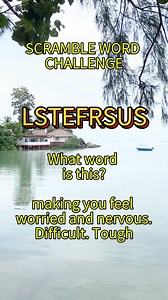 Scramble Word Challenge making you feel worried and nervous.Difficult. Tough #reelsfypシ2023 #reelsfbviral #reelsfb #reelsfacebook #reelsviral #reelsinstagram #reelschallenge #quiztimechallenge #quiz #generalknowledge | QUIZ ZONE