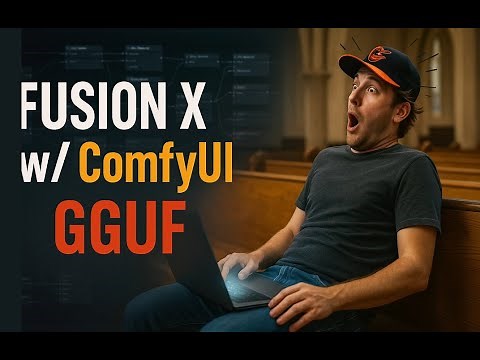 FusionX + ComfyUI: The Fastest AI Video Setup Tutorial #comfyui #aiworkflow