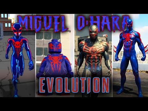 Evolution of 2099 Suit in Spider-Man Games
