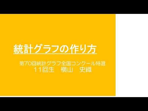 統計グラフコンクール 解説動画