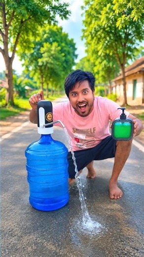 Soap Dispenser Vs Automatic Wireless water Dispenser pump unboxing😲