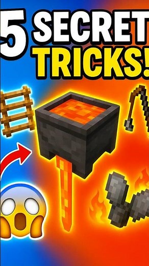 5 insane Minecraft tips you never knew🤯🔥