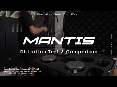 Blazar MANTIS 1.33X Distortion Test and Comparison