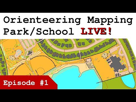 Live Orienteering Mapping - Episode #1