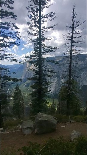 The Valley green below, Yosemite National Park