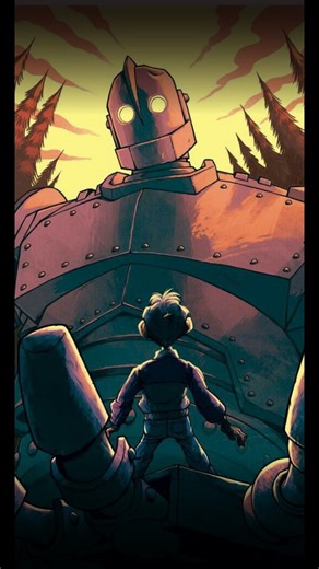 ‎Scene Waves | امواج سینما‎ on Instagram‎: "🎥 The Iron Giant 1999 گاهی قوی‌ترین خداحافظی‌ها از یک قلب آهنی میاد... #ادیت #انیمیشن #movie #animation #theirongiant"‎