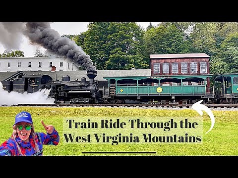 Cass Railroad Train Ride to Bald Knob - Appalachian Mountains