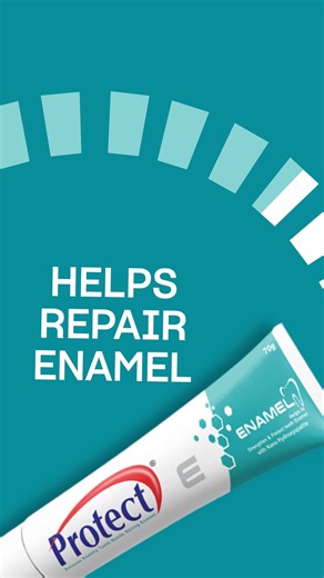 Science meets care in every brush. 🦷 Protect Enamel powered by Nano-hydroxyapatite works at the microscopic level to repair enamel damage and fight cavities. Because strong teeth start with strong enamel. Advanced protection for lasting dental health. #ProtectEnamel #nanohydroxyapatite #enamelrepair #cavityprotection #advancedoralcare #strongteeth #dentalscience | Protect