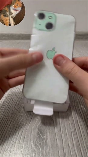 iPhone 15 paper diy squishy unboxing #art #drawing #papercraft #craft #iphone