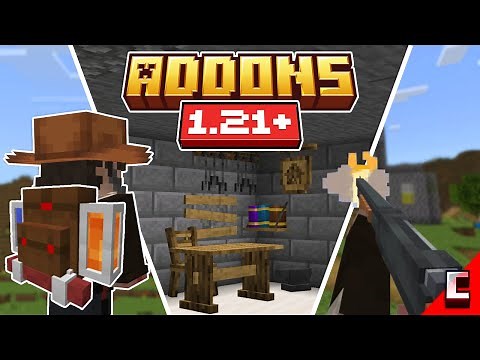Top 15 MEJORES ADDONS para Minecraft BEDROCK 1.21+
