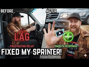 Fixed the DANGEROUS Throttle Lag on my Sprinter 4x4
