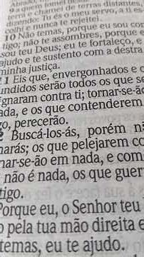 Isaiah Chapter 41 | ARC10 Fear not, for I am with you; be not dismayed, for I am your God. 🙏