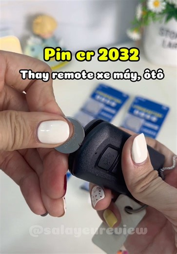 Hướng Dẫn Thay Pin Chìa Khóa Xe Đơn Giản