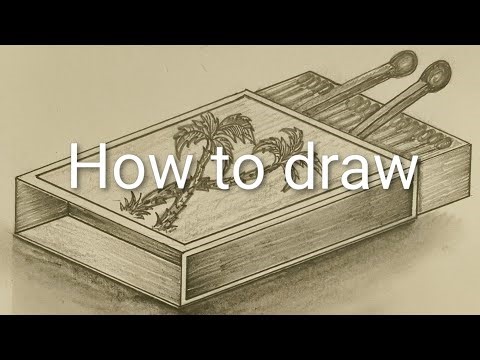 Matchbox Drawing | Pencil Drawing Step by Step | Easy Art