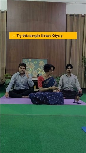 Kirtan Kriya 🧘‍♀️ Pause. Breathe.#viralree #education #learning #Meditation #Mindfulness#challenge