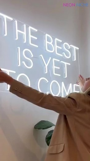 Looking for a custom made LED Neon Sign? Use our online customizer to design your dream sign! 🔥 #fyp #homedecorgoals #lightup #neon #neonsigns #ledneonsign #foryoupage #design #custom #custommade #decor #tiktokmademebuyit #NeonNiche