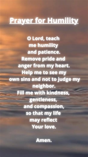 Prayer for humility❤️✝️#dailyprayer #christianity #bible #trustgod #jesus #shorts #prayer #humility