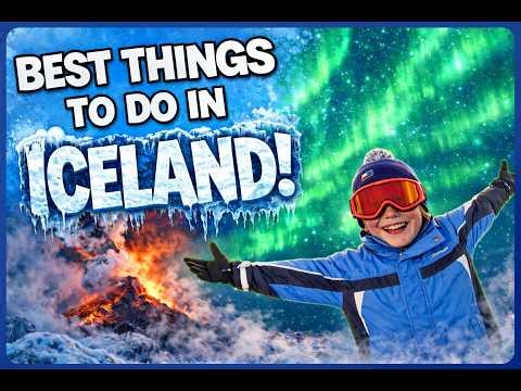 🌋 We Explored Iceland! 🇮🇸 Reykjavik, Glaciers, Waterfalls & Northern Lights #iceland #northernlights