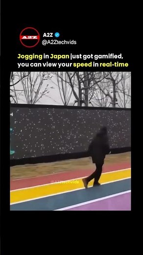 Running in Japan is Now a Live Video Game