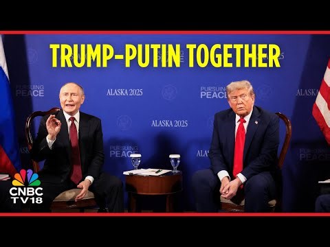 Trump, Putin Sit Down as Alaska Summit Kicks off for Crucial Ukraine Talks In Alaska | N18G