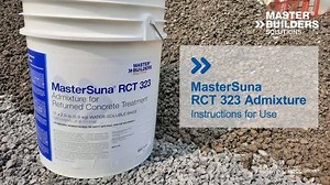 Treating returned concrete with MasterSuna RCT 323 is as easy as 1-2-3. WATCH this video to see the simple steps for use. Learn more about MasterSuna RCT 323: https://bit.ly/3089wad | Master Builders Solutions | Facebook