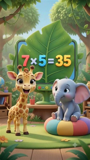 Learn 7 Times Table for Kids | Multiplication Table of 7 | Fun Math Learning