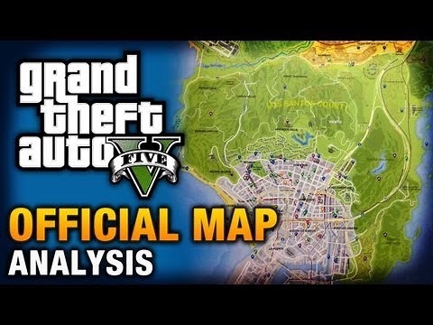 GTA 5 - LOS SANTOS MAP ANALYSIS
