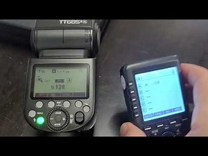 Setting up the Godox X Pro Controller with the Godox tt685ii or v860iii.
