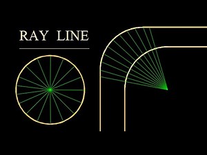 🔥How to use RAY Command in AutoCAD !! 🔥 RAY command tutorial.