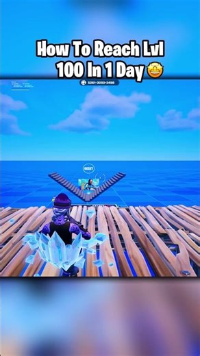 NEW BEST XP Map to Reach Level 100 FAST in Fortnite Chapter 7 Season 2 🤩 #fortnite #gaming #shorts