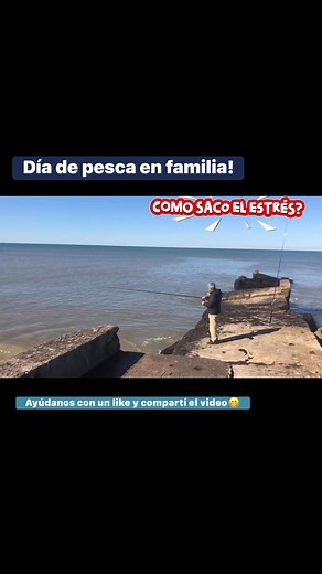 Día de pesca en familia!! Díganle chau al estrés💪#pescare #fishing #pescadores #pesca #peje @fansdestacados | Pesca Mar del Plata