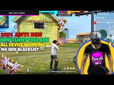 MOD MENU FF DRIP CLIENT✅ CRACK NO KEY🔥 FULL MAIN ID SAFE💯 ALL SERVER SAFE WORKING 😈