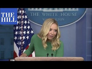 JUST IN: Kayleigh McEnany tells off CNN reporter at close of briefing