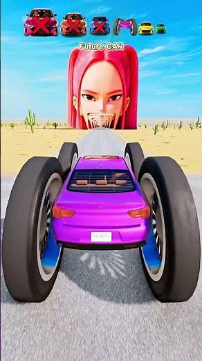 Big & Small Cars vs Mira #beamng #shorts