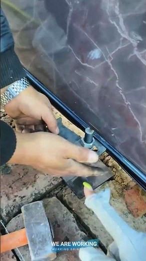 Simple Adjustable Ground Anchor Idea! 🔩🏠
