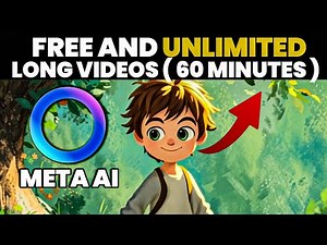 Generate Long YouTube (16:9) Videos Using META AI | FREE & UNLIMITED