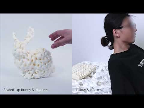 GyFoam: Fabricating Lattice Foam with Customizable Stiffness through Uniform Expansion