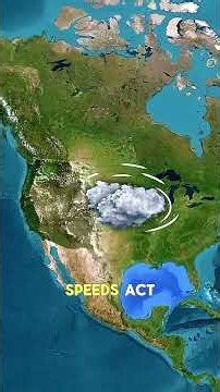 Tornado Alley- Why the U.S. Gets 1,000+ Tornadoes a Year? #space #universe #earth #usa #tornado