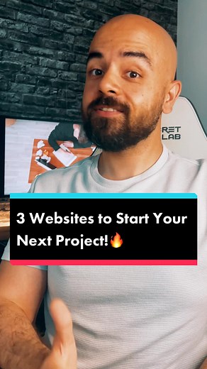 3 Websites to Start Your Next Project!🔥#website #ai #business #artificialintelligence #onlinetools #websites