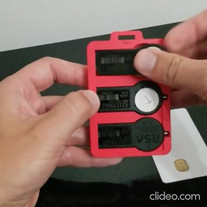 Triple ID Badge and Triple RSA Token Holder ; Secure Token Holder - Etsy