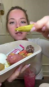 Sausage & Mozzarella Sticks Mukbang #food #eating #shorts