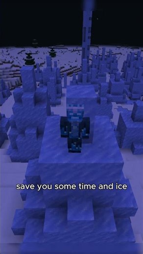 A tip for building Ice bridges