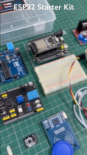 ESP32 starter Kit #esp32project #esp32 #arduinotutorial #arduinoboard #iot #robotics