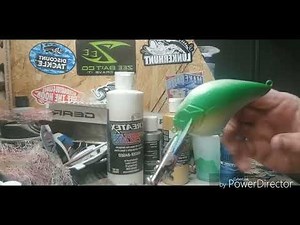 let's paint a black crappie pattern!