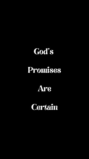 Hebrews 6:13: God’s promises are CERTAIN! | Miss Moss